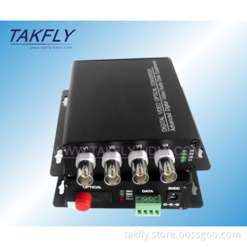 4 Channel Digital Video Optical Transceiver